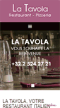 Mobile Screenshot of latavola.be