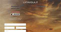 Desktop Screenshot of latavola.it